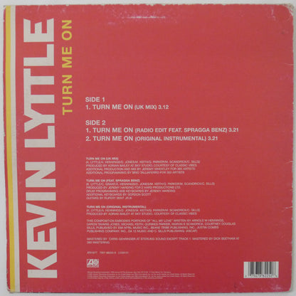 Kevin Lyttle : Turn Me On (12", Maxi)
