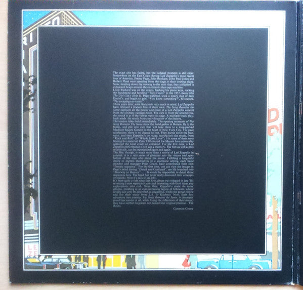 Led Zeppelin : The Soundtrack From The Film The Song Remains The Same (2xLP, Album, RE)