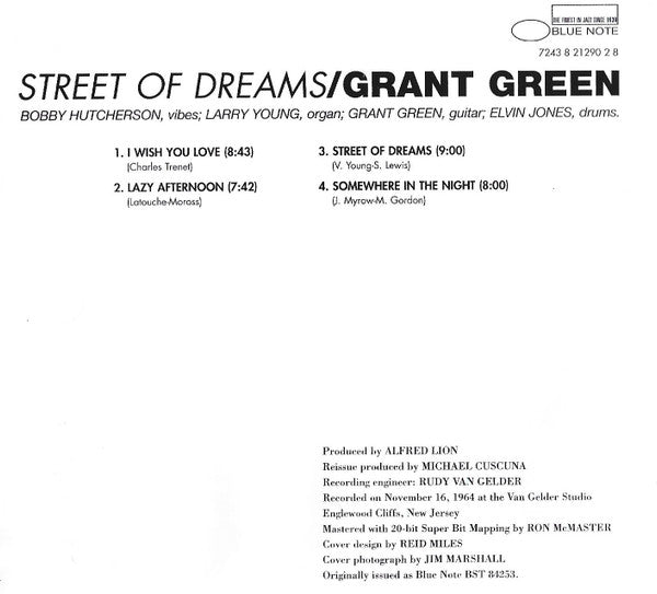 Grant Green : Street Of Dreams (CD, Album, RE, RM)