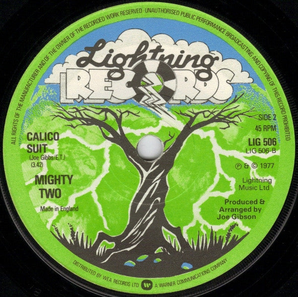 Althia & Donna* / Mighty Two* : Up Town Top Ranking / Calico Suit (7", Single, Sol)