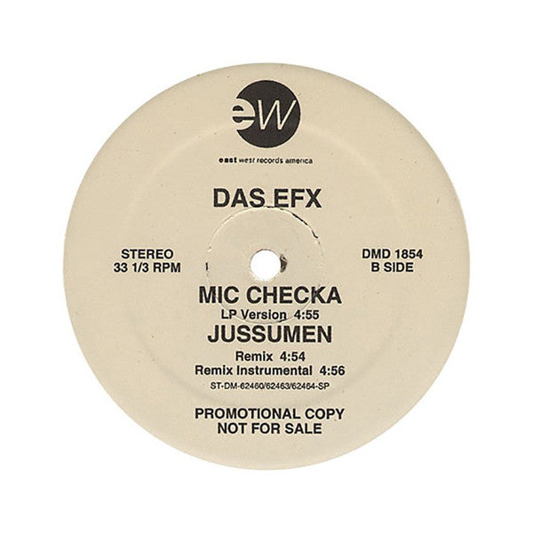 Das EFX : Mic Checka (12", Promo)