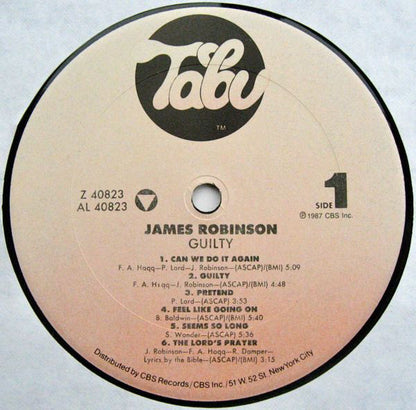 James Robinson : Guilty (LP, Album)