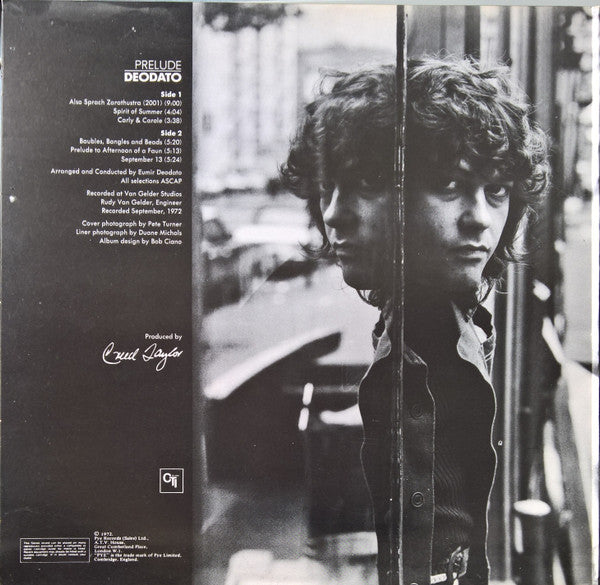 Eumir Deodato : Prelude (LP, Album, Gat)