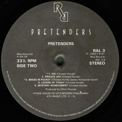 The Pretenders : Pretenders (LP, Album, WEA)