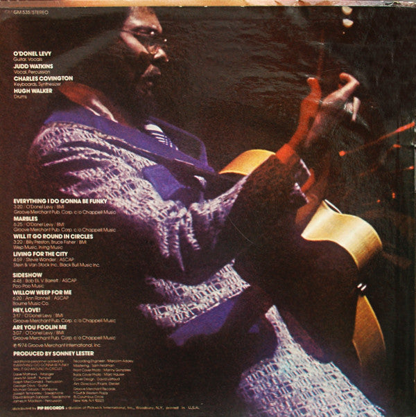 O'Donel Levy : Everything I Do Gonna Be Funky (LP, Album)