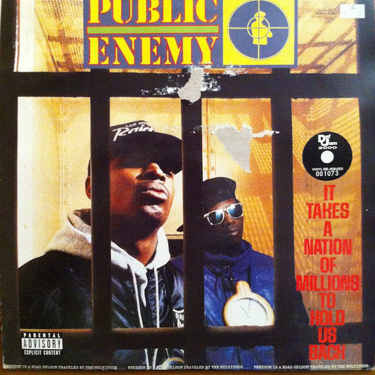 Public Enemy : It Takes A Nation Of Millions To Hold Us Back (LP, Album, Ltd, Num, RE, RM)