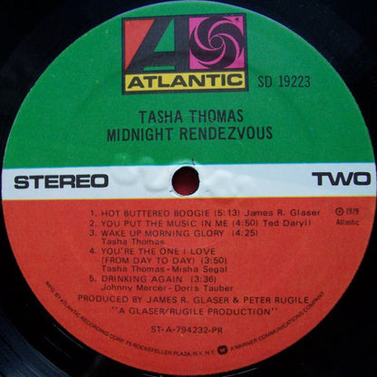 Tasha Thomas : Midnight Rendezvous (LP, Album)