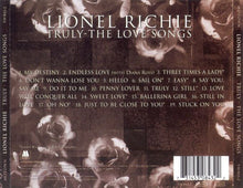 Lionel Richie : Truly - The Love Songs (CD, Comp)
