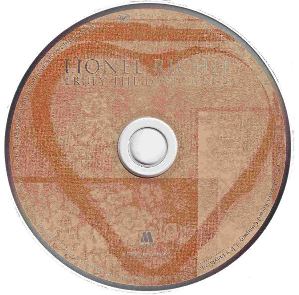 Lionel Richie : Truly - The Love Songs (CD, Comp)