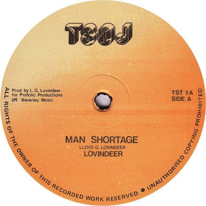 Lloyd Lovindeer : Man Shortage (12")