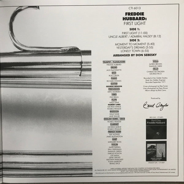 Freddie Hubbard : First Light (LP, Album, Ltd, RE, RM, Gat)
