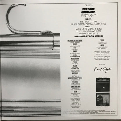 Freddie Hubbard : First Light (LP, Album, Ltd, RE, RM, Gat)
