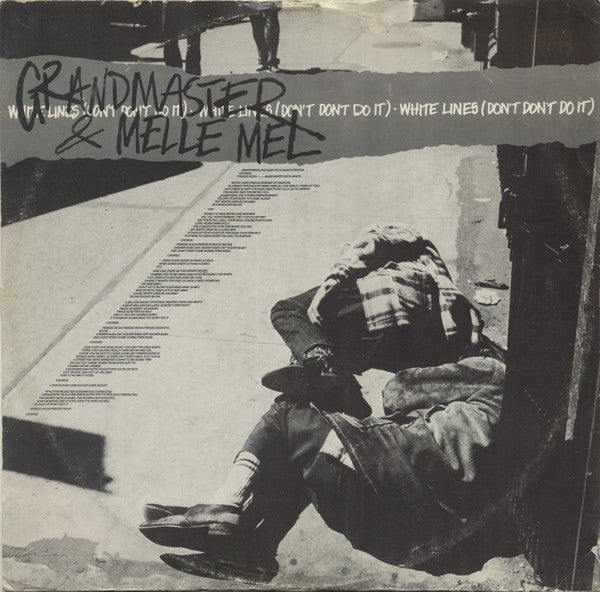 Grandmaster Flash & Melle Mel : White Lines (Don't Don't Do It) (12", 4 t)