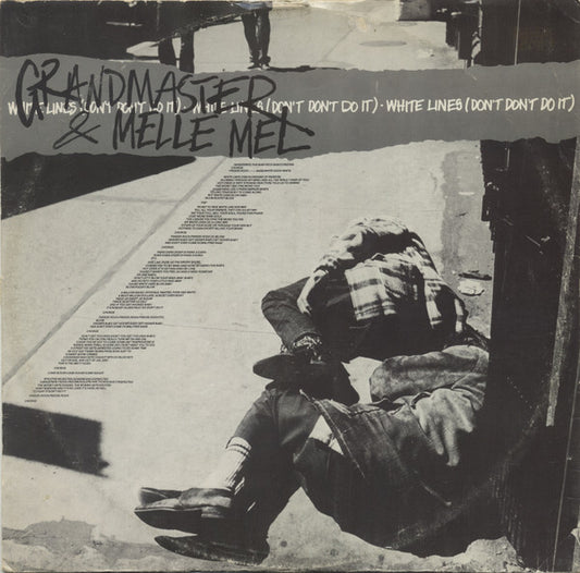 Grandmaster Flash & Melle Mel : White Lines (Don't Don't Do It) (12", 4 t)