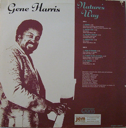 Gene Harris : Nature's Way (LP, Album)