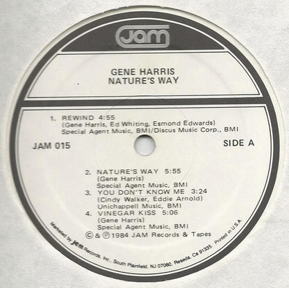 Gene Harris : Nature's Way (LP, Album)
