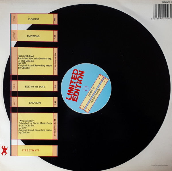 Emotions* : Flowers / Best Of My Love (12", Ltd)