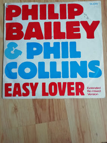 Philip Bailey & Phil Collins : Easy Lover (Extended Re-mixed Version) (12", Single, CBS)