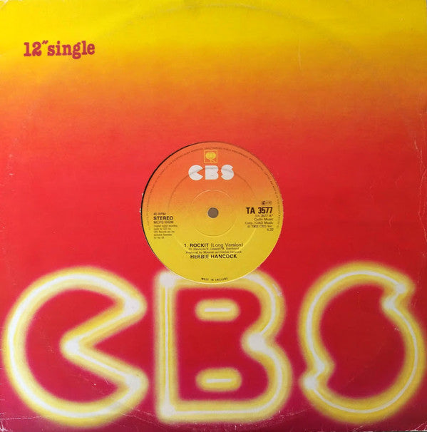 Herbie Hancock : Rockit (Long Version) (12", Single, Gen)