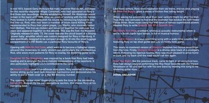 Rory Gallagher : Blueprint (CD, Album, RE, RM)