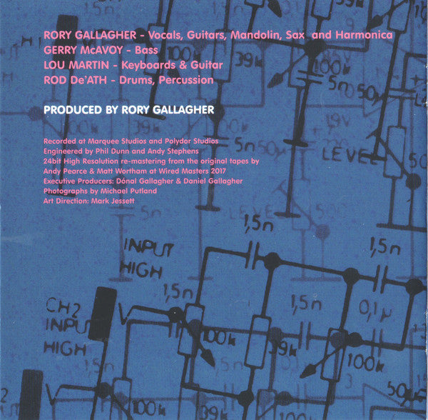 Rory Gallagher : Blueprint (CD, Album, RE, RM)
