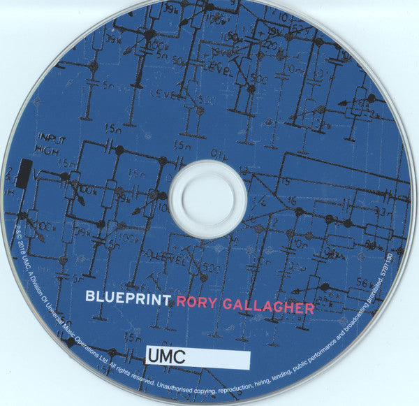 Rory Gallagher : Blueprint (CD, Album, RE, RM)