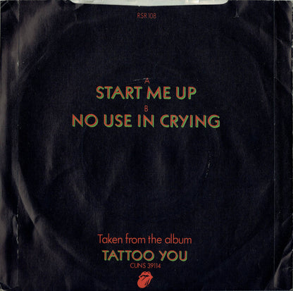 The Rolling Stones : Start Me Up (7", Single)
