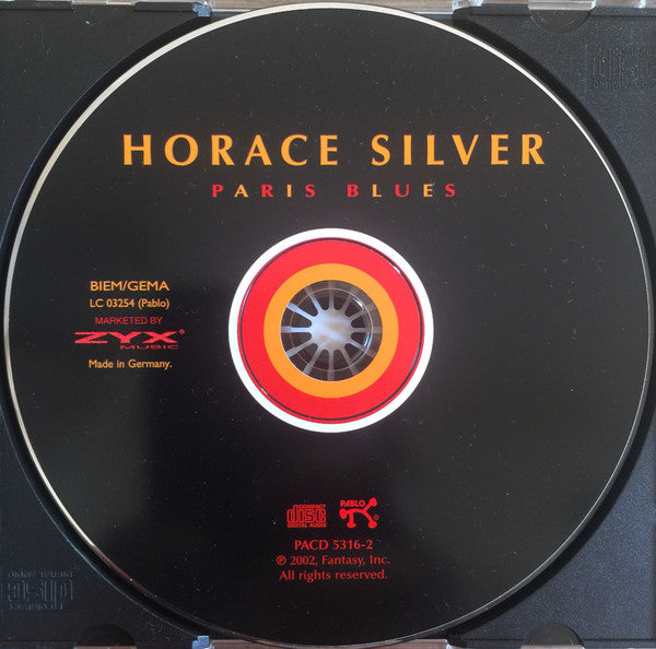 Horace Silver : Paris Blues (CD, Album)