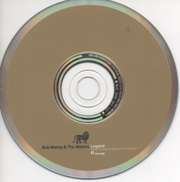 Bob Marley & The Wailers : Legend (The Best Of Bob Marley And The Wailers) (CD, Comp, RE, UML)
