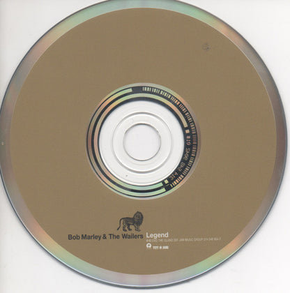 Bob Marley & The Wailers : Legend (The Best Of Bob Marley And The Wailers) (CD, Comp, RE, UML)