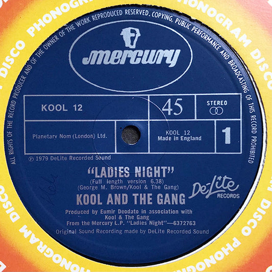 Kool & The Gang : Ladies Night (12", Pho)