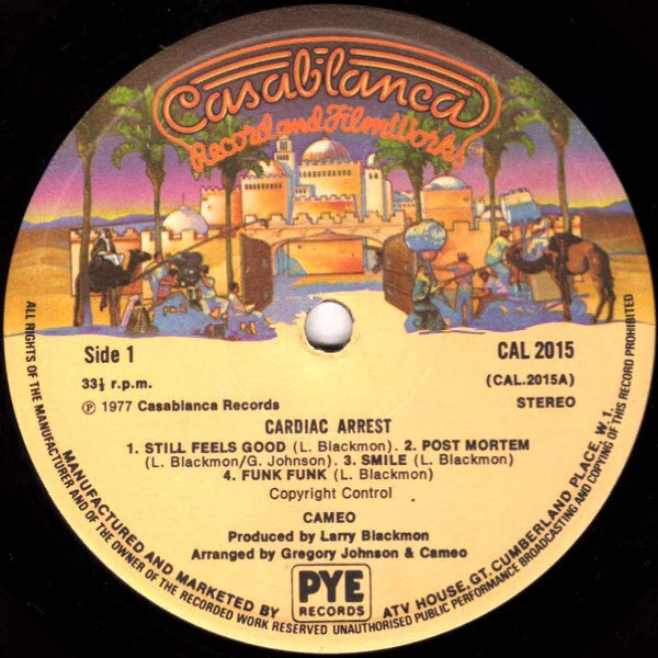 Cameo : Cardiac Arrest (LP, Album)