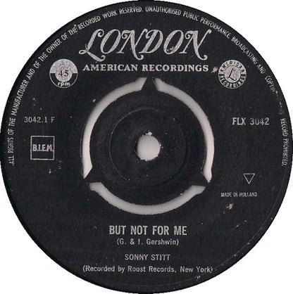 Sonny Stitt : But Not For Me / Blue Moon (7", Single)