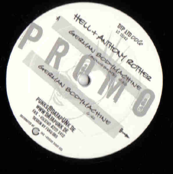 Hell + Anthony Rother : German Bodymachine (12", Promo)
