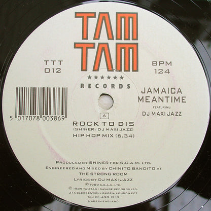 Jamaica Mean Time Featuring D.J. Maxi Jazz* : Rock To Dis (12")
