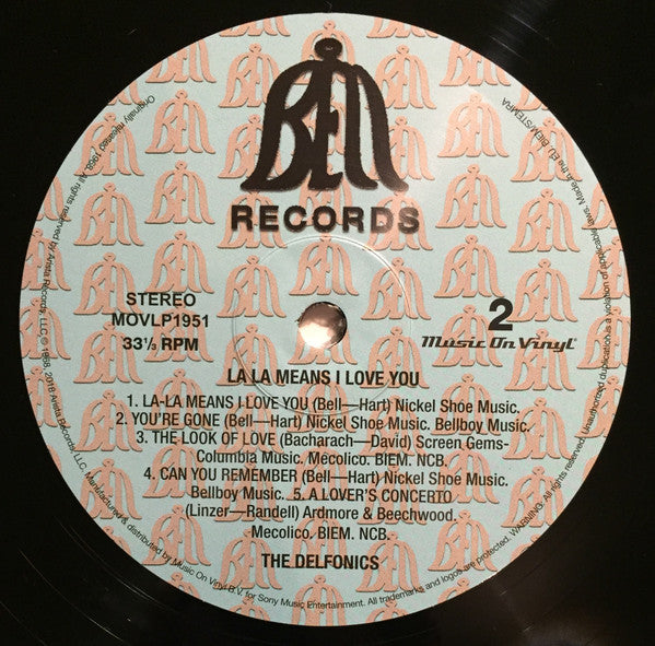 The Delfonics : La La Means I Love You (LP, Album, RE)