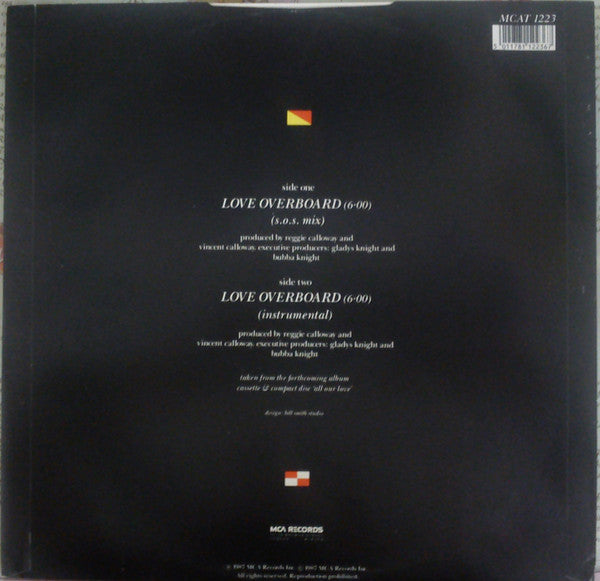 Gladys Knight And The Pips : Love Overboard (12")