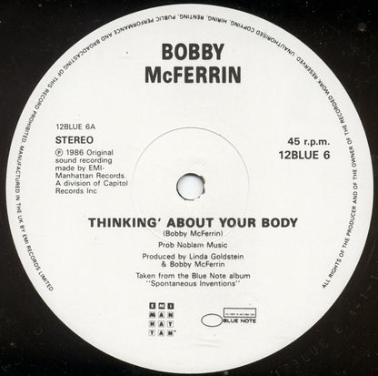 Bobby McFerrin : Thinkin' About Your Body (12")