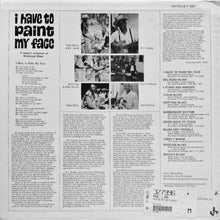Various : I Have To Paint My Face - A Random Collection Of Mississippi Delta Blues (LP, Comp, RE)