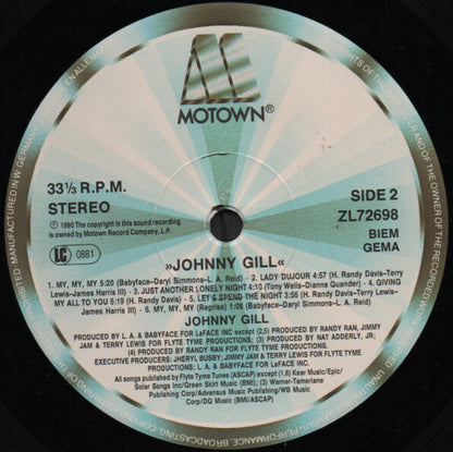 Johnny Gill : Johnny Gill (LP, Album)