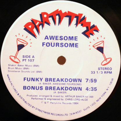 Awesome Foursome : Funky Breakdown (12")