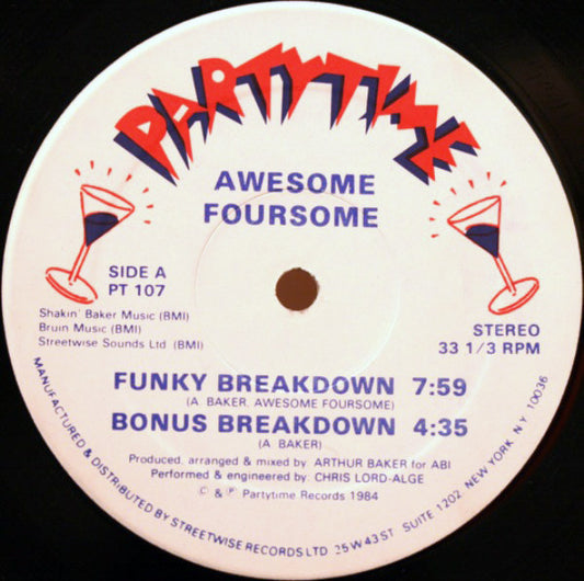 Awesome Foursome : Funky Breakdown (12")