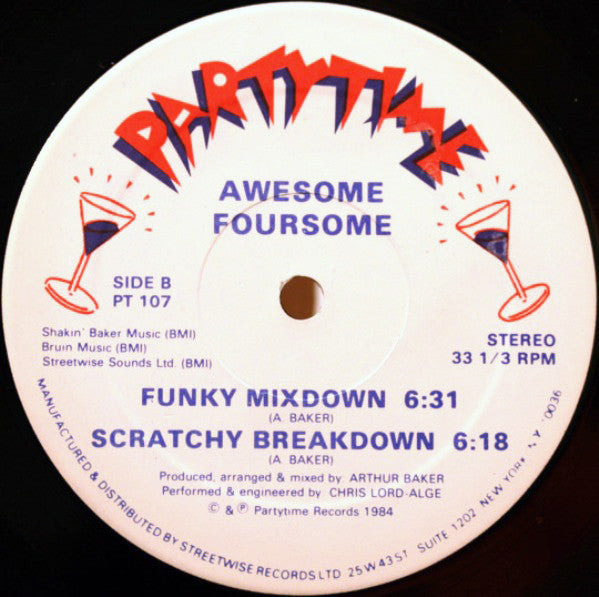 Awesome Foursome : Funky Breakdown (12")