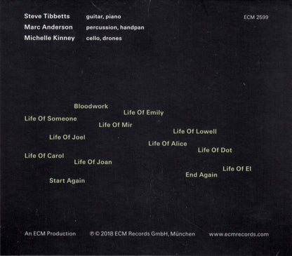 Steve Tibbetts : Life Of (CD, Album)