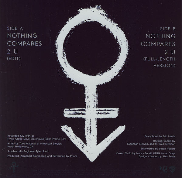 Prince : Nothing Compares 2 U (7", Single, Ltd)
