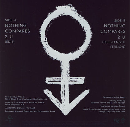 Prince : Nothing Compares 2 U (7", Single, Ltd)