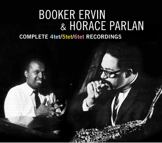 Booker Ervin & Horace Parlan : The Complete 4tet/5tet/6tet Recordings (3xCD, Comp, RM)