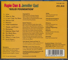 Rupie Dan & Jennifer Gad : Solid Foundation (CD, Album)