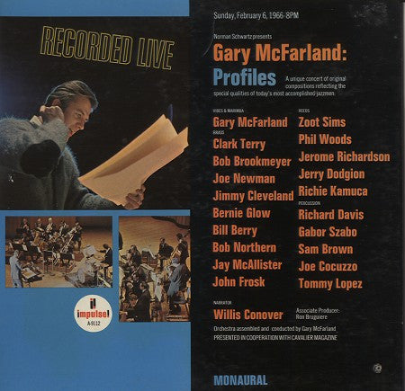 Gary McFarland : Profiles (LP, Album, Mono)