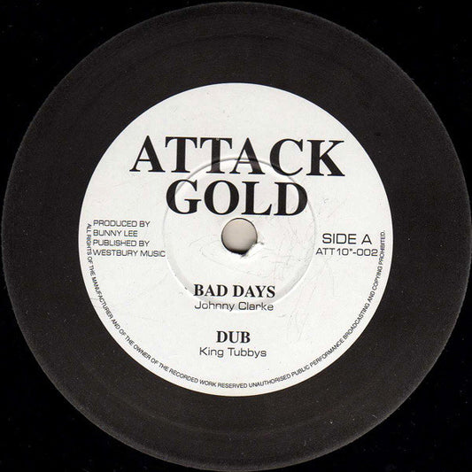 Johnny Clarke : Bad Days / Crazy Bald Head (10")